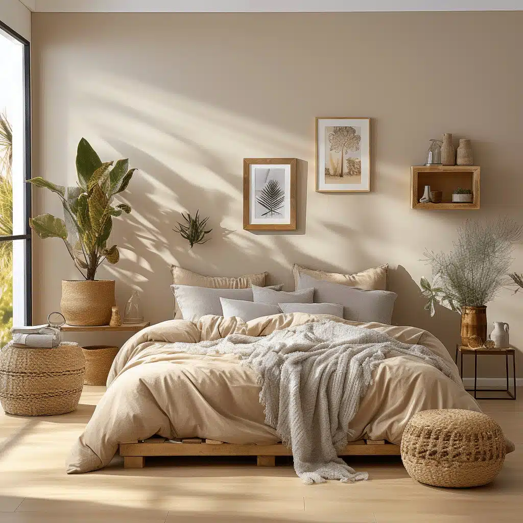 Chambre blanche et bois naturel : idées et conseils pour créer un espace apaisant et élégant