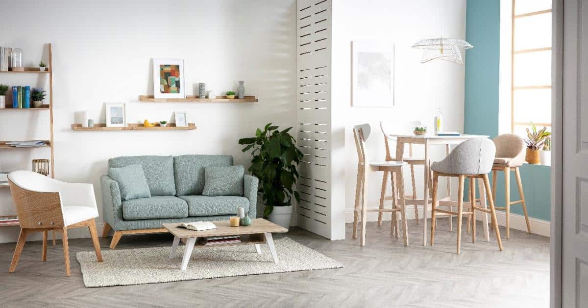 Comment aménager salon-salle à manger dans une pièce carrée ? - Avenue