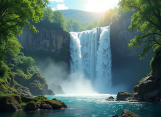 Photographier la cascade de l’Éventail : astuces et conseils