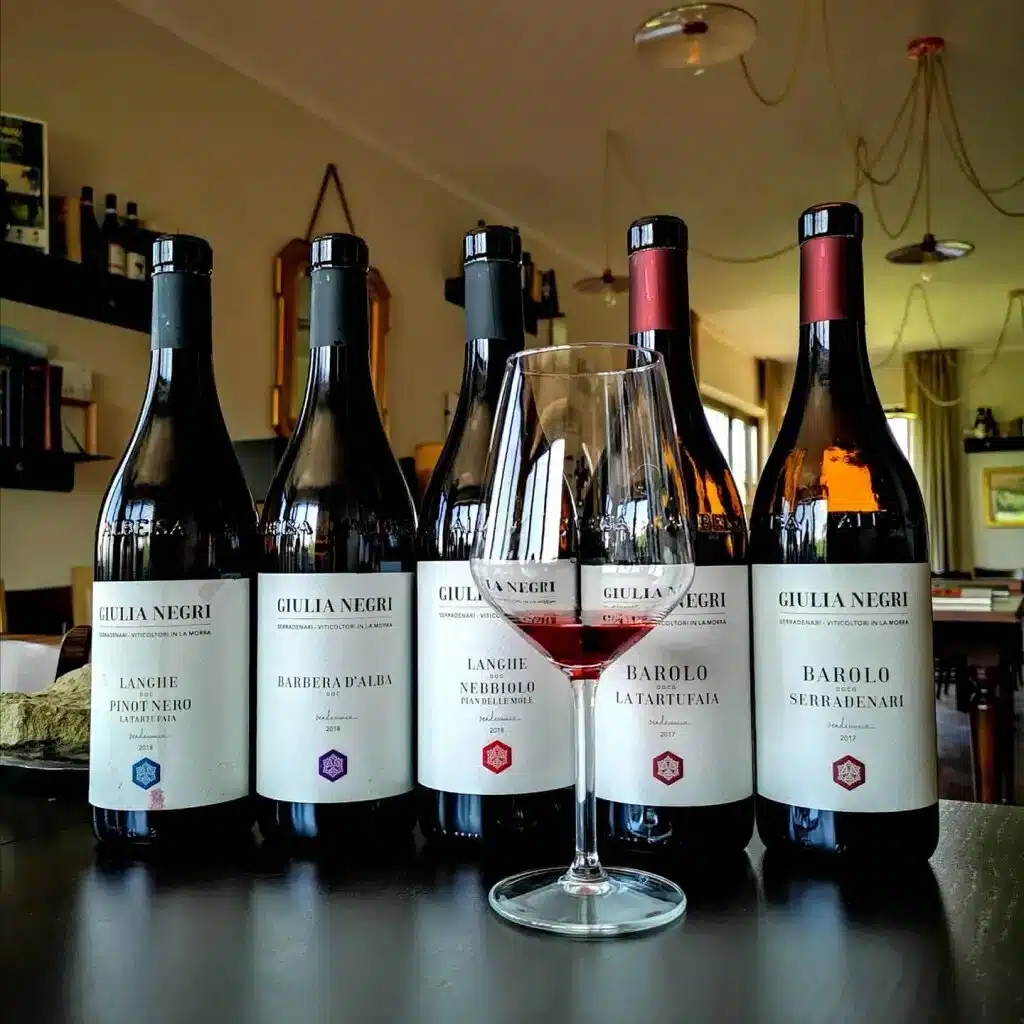 meilleures bouteilles de vin rouge de Giulia Negri