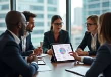 Optimisez votre approche client avec une formation avancée sur les stratégies d’expérience client Groupe de professionnels en réunion workshop expérience