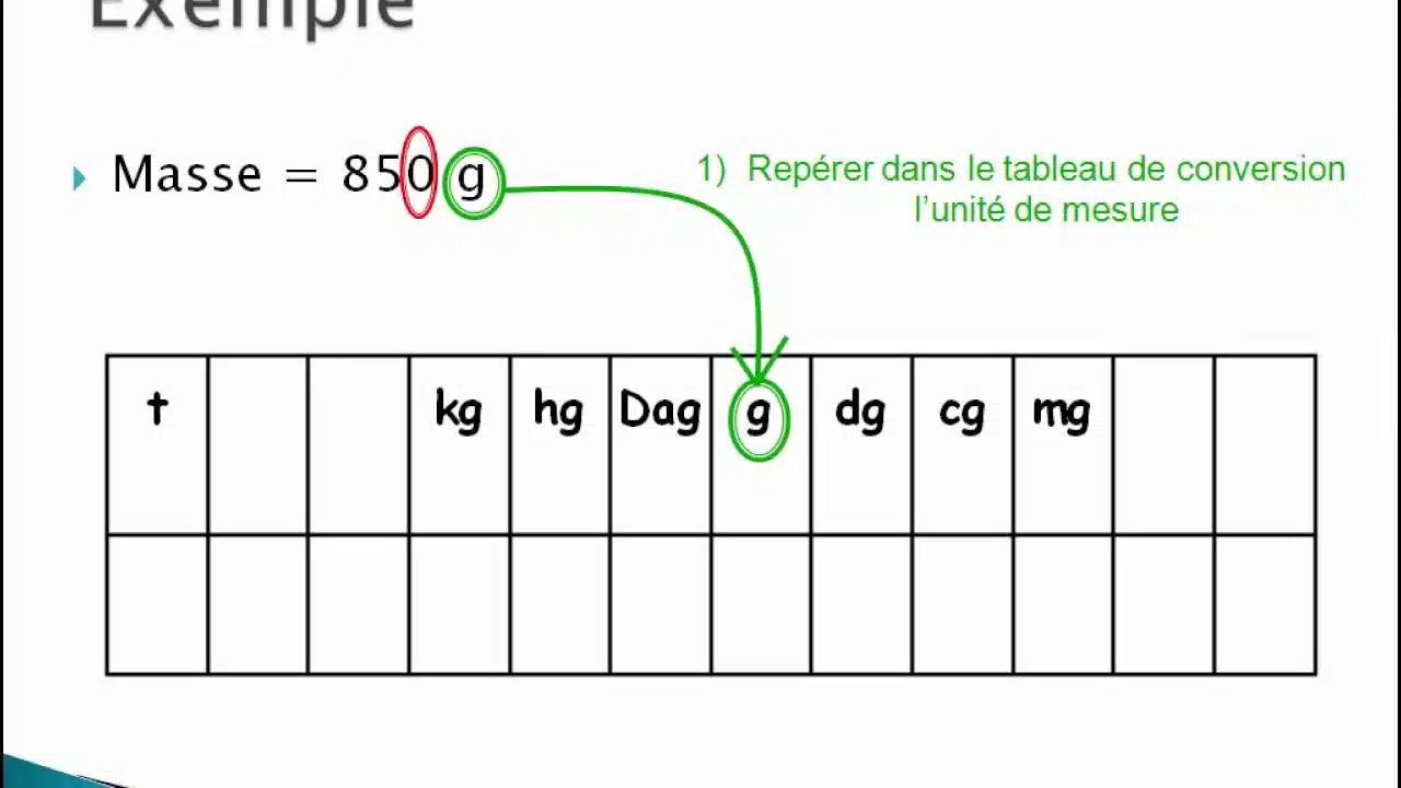 convertir les kilogrammes en tonnes