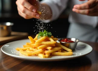 Portion de frites par personne : conseils d’un chef cuisinier