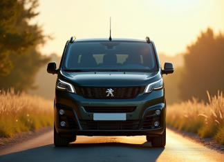 Peugeot Rifter 7 places en campagne ensoleillee