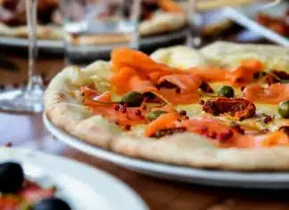 manger une bonne pizza